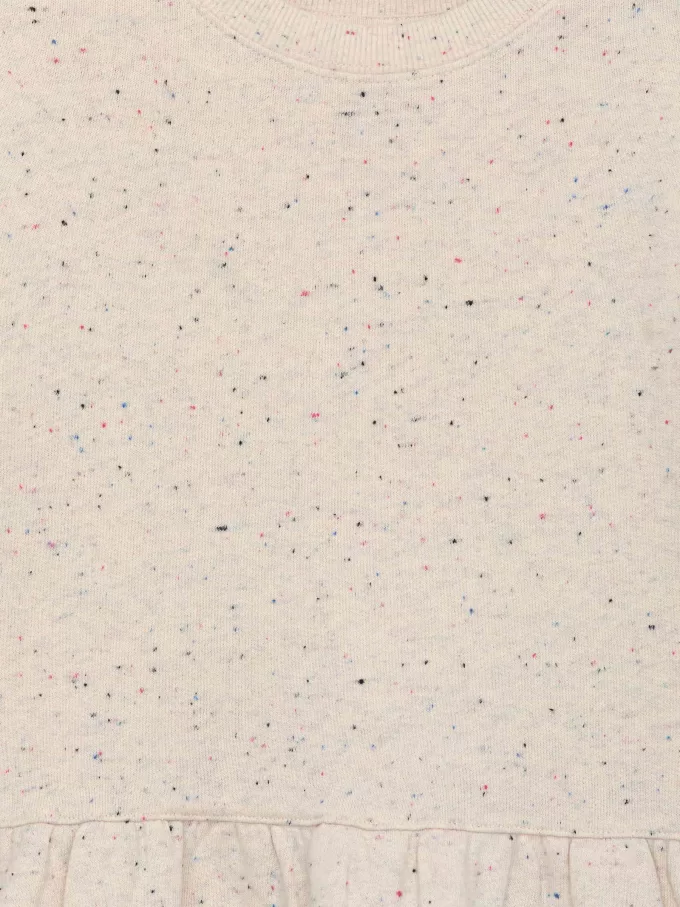 Übergroßes Sweatshirt-Kleid