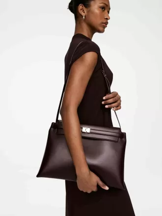 Umhängetasche aus Leder