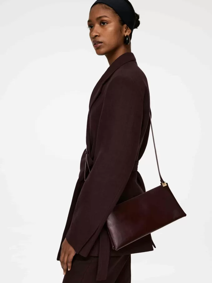 Umhängetasche aus Leder