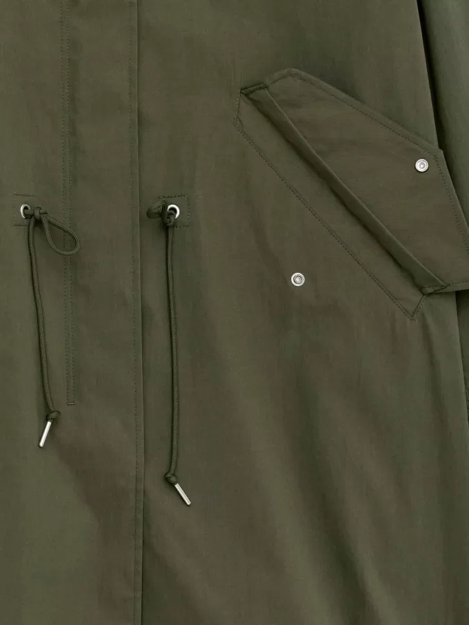 Ungefütterter Fishtail-Parka Ungefütterter Fishtail-Parka