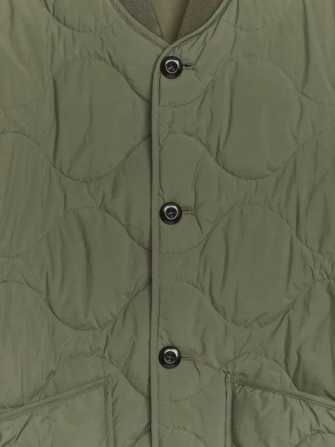 Upcycled Daunenfutterjacke