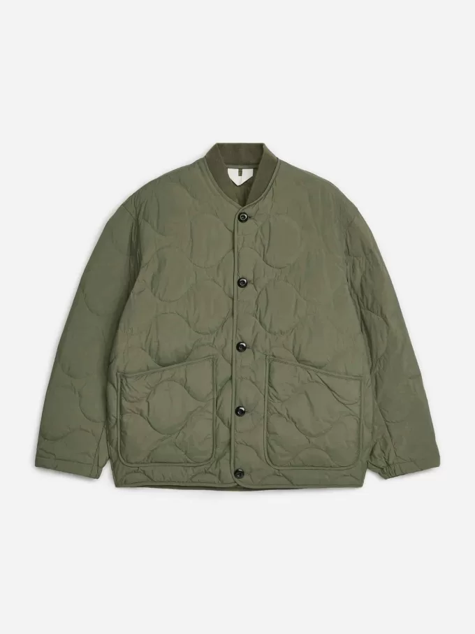 Upcycled Daunenfutterjacke