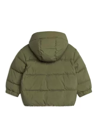 Upcycled Daunenjacke