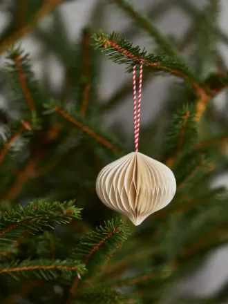 Wabenornamente im 2er-Set