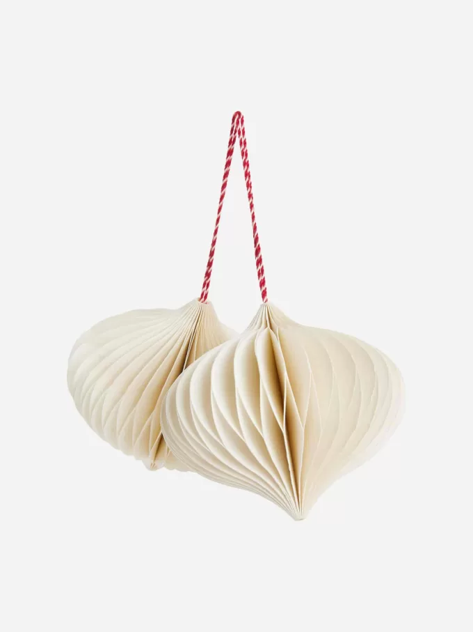 Wabenornamente im 2er-Set