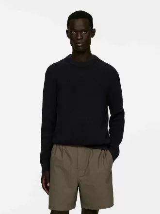 Waffelstrickpullover