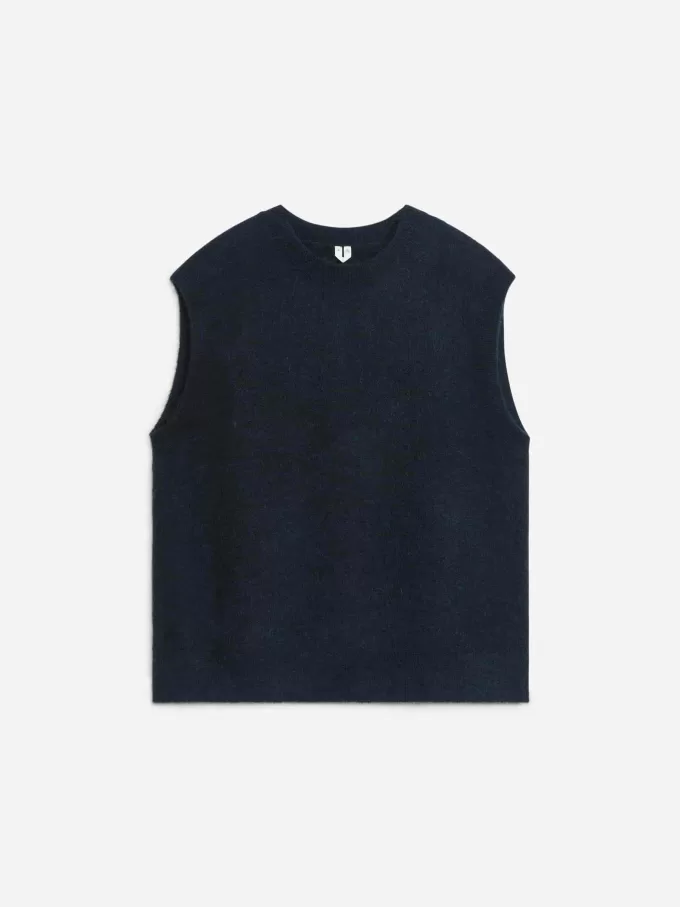 Weste aus Alpaka-Woll-Mischung