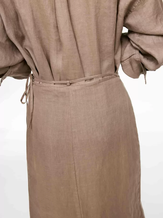 Wickelrock aus Leinen