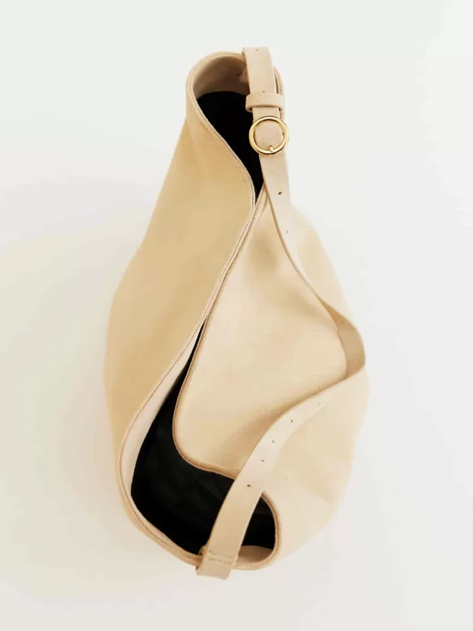 Wildleder-Einkaufstasche