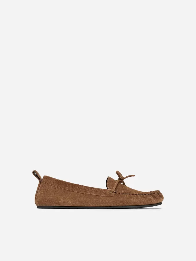 Wildleder-Mokassin-Loafer