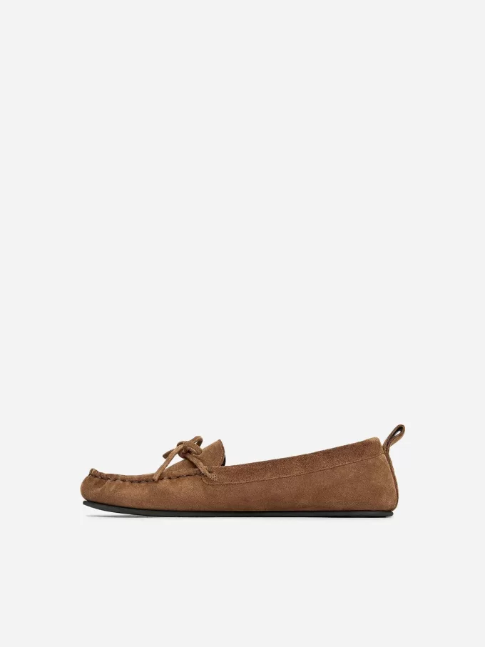 Wildleder-Mokassin-Loafer