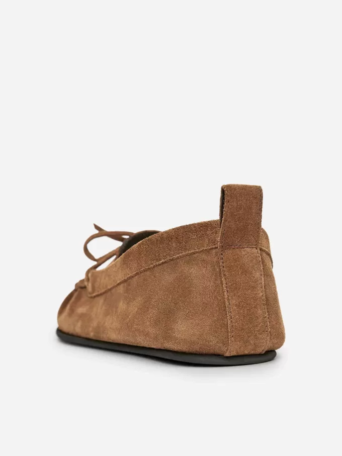Wildleder-Mokassin-Loafer